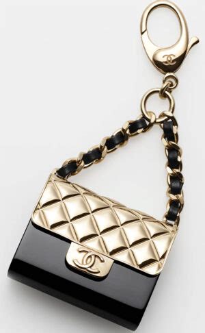 chanel bag keyring|Chanel items keychain.